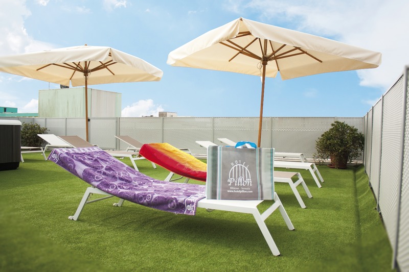 Bibione, Hotel Pillon, Terrasse