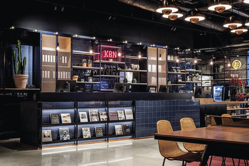 Kopenhagen, Hotel Scandic Kodbyen, Lobby