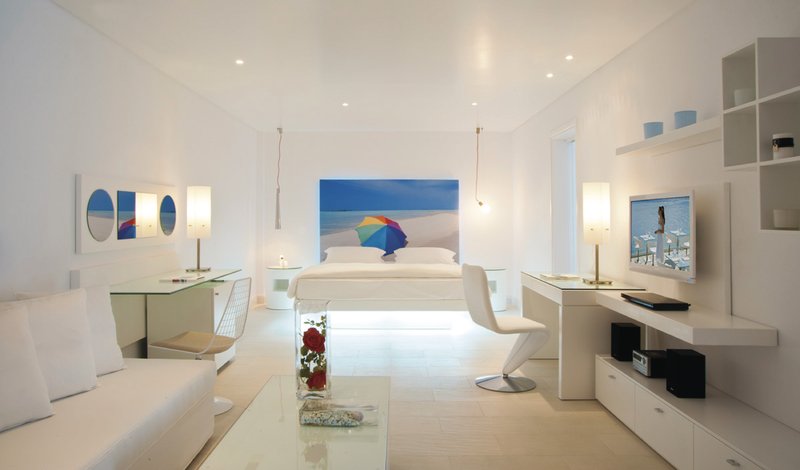 Mykonos, Petasos Beach Resort & Spa, Master Bedroom