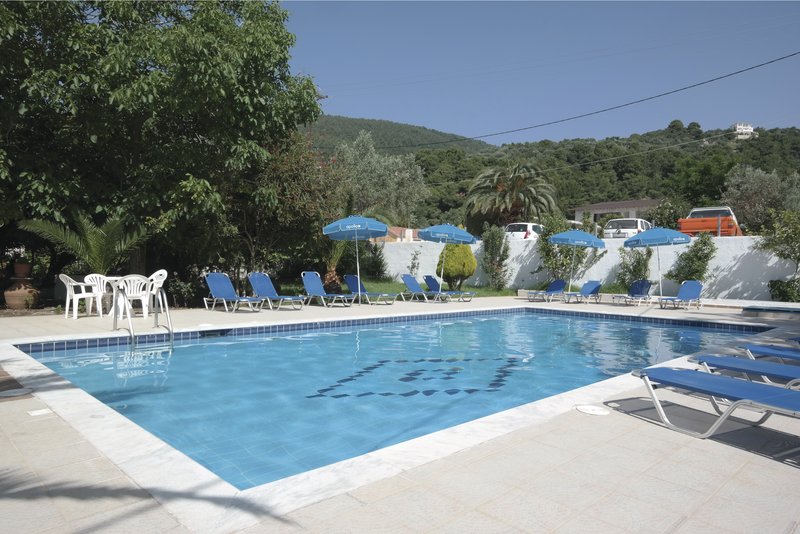 Skiathos, Ekaterini Studios, Pool