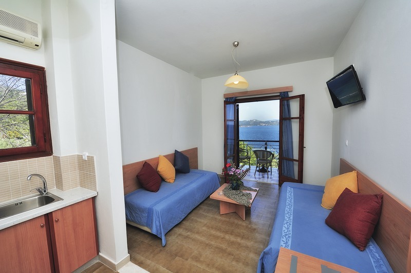 Skiathos, Vassilias Beach Apartment Complex, Wohnbeispiel