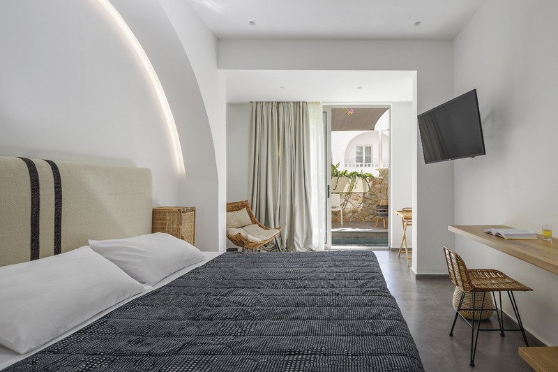 Santorin, Aphrodite & Venus Beach Hotel & Spa, Junior Suite Jacuzzi