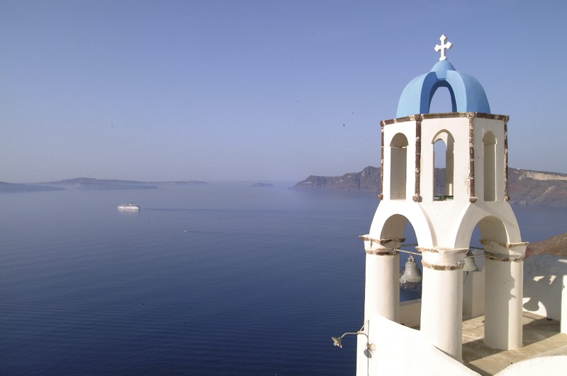 Santorin, Reiseglück Kamari/Perissa