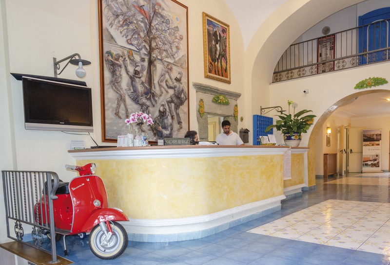 Ischia, Hotel Terme Zi Carmela, Lobby
