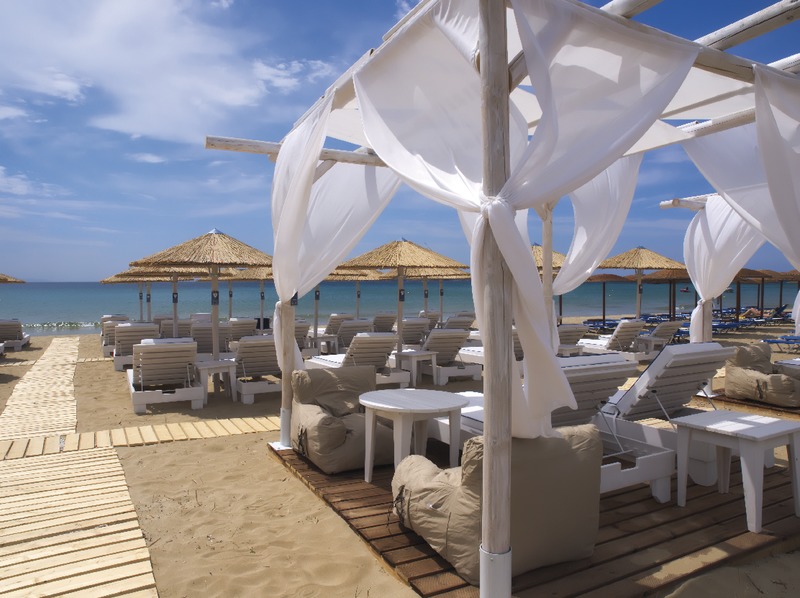 Paros, Amaryllis Paros Beach Hotel, Strand