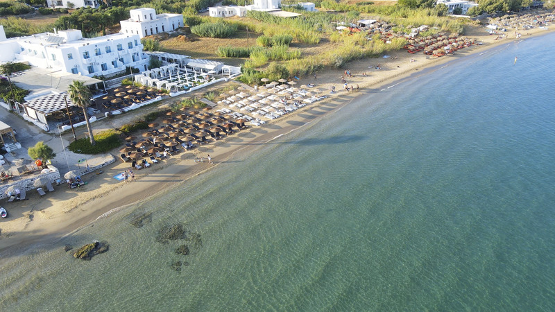 Paros, Amaryllis Paros Beach Hotel, Strand