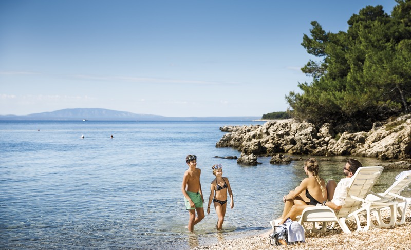 Insel Rab, Eva Sunny Hotel & Residence by Valamar, Strand