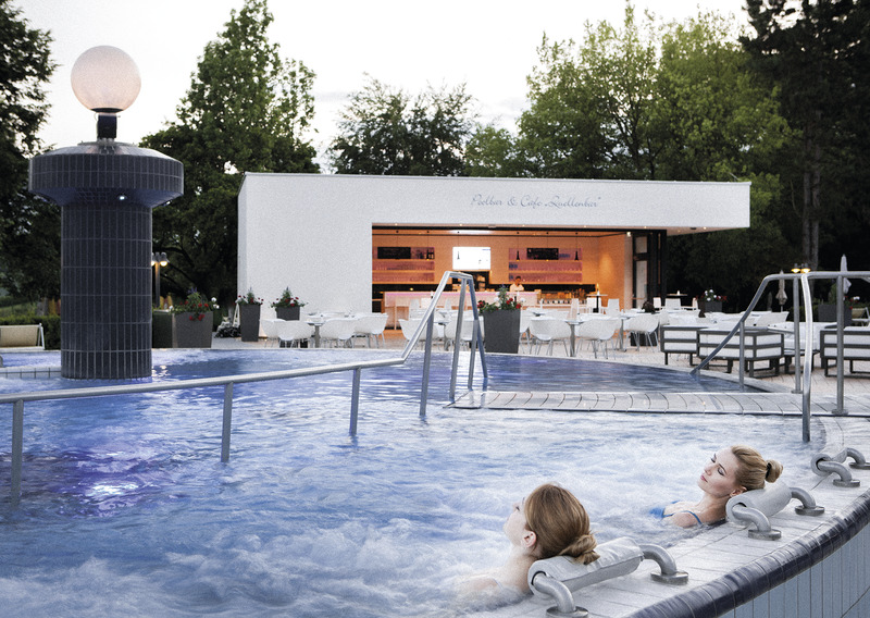 Steiermark, Quellenhotel Heiltherme Bad Waltersdorf, Massagebecken