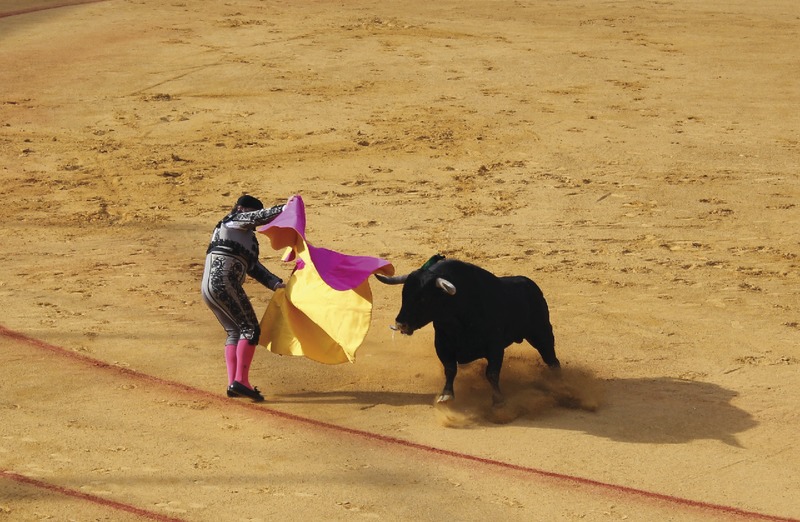 Andalusien, Sevilla, Stierkampfarena