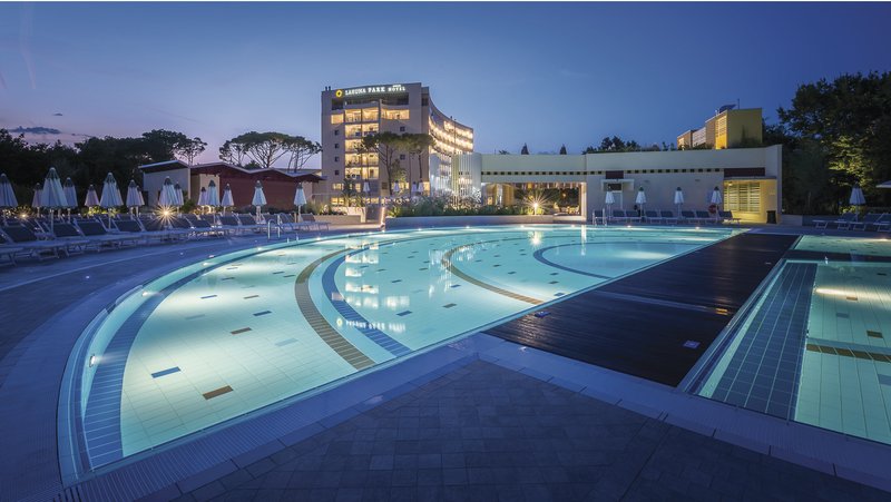 Bibione, Laguna Park Hotel, Pool