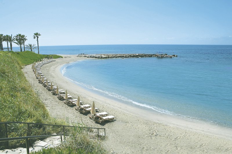 Paphos, Alexander the Great Beach Hotel, Strand