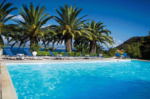 Kefalonia, Metaxatos Studios & Appartements, Pool