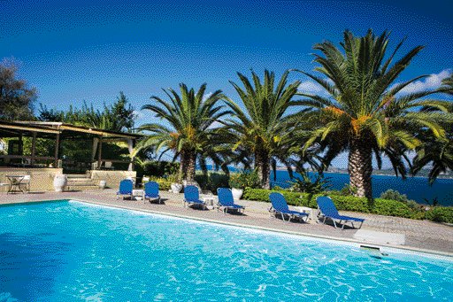 Kefalonia, Metaxatos Studios & Appartements, Pool