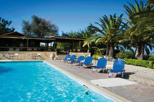 Kefalonia, Metaxatos Studios & Appartements, Pool