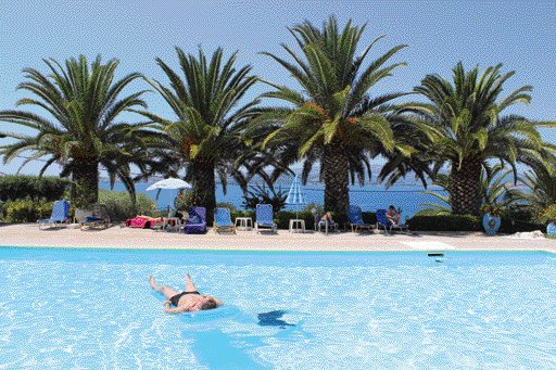 Kefalonia, Metaxatos Studios & Appartements, Pool