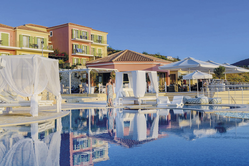 Kefalonia, Hotel Petani Bay, Pool