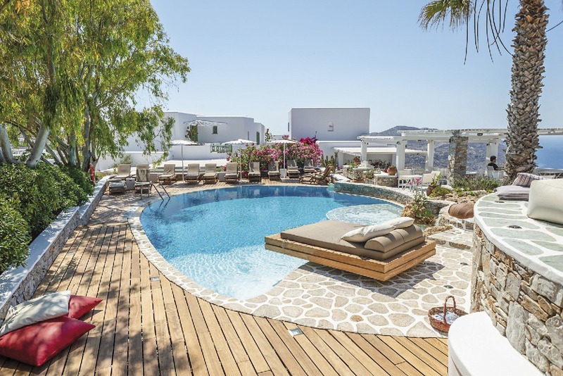 Folegandros, Anemomilos Boutique Hotel, Pool