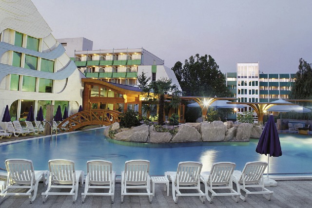 Héviz, NaturMed Hotel Carbona, Pool
