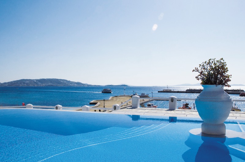 Mykonos, Hotel Olia, Pool