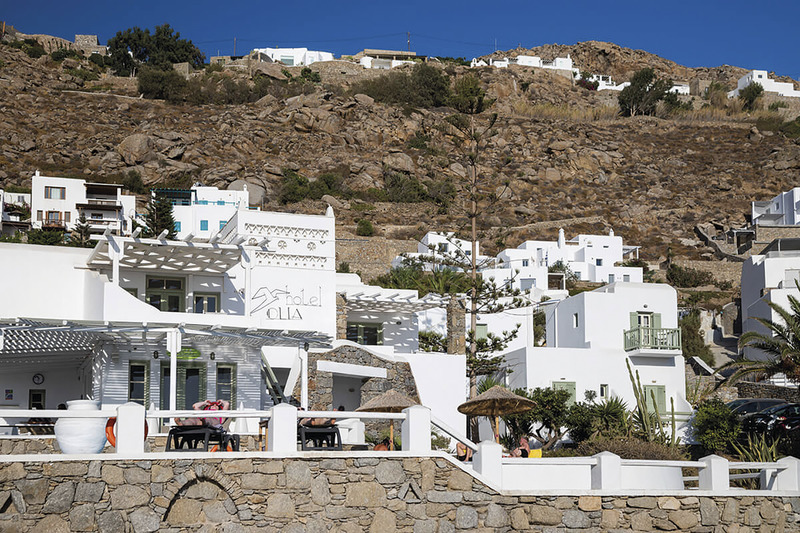 Mykonos, Hotel Olia