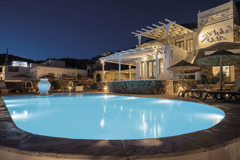 Mykonos, Hotel Olia, Pool