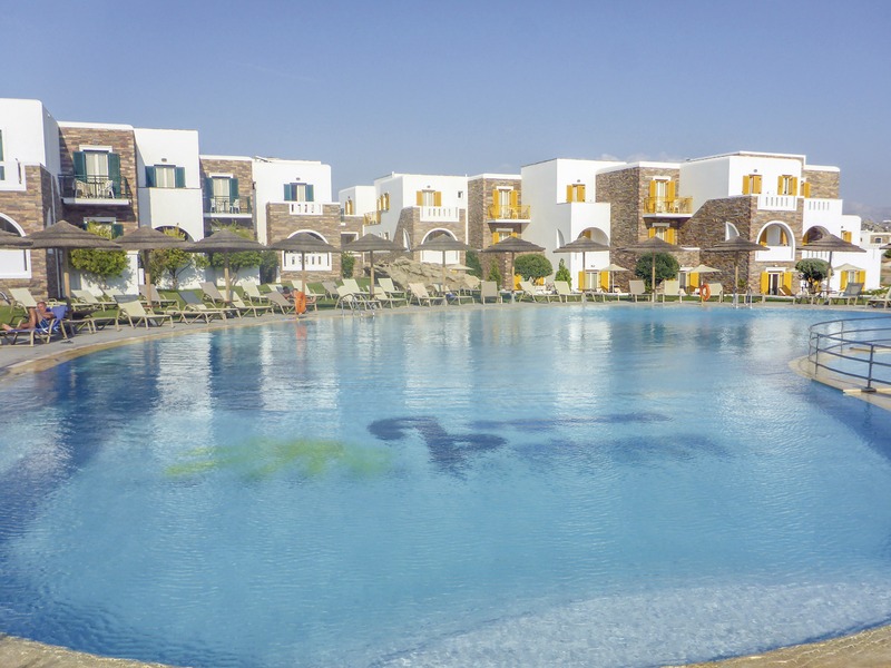 Naxos, Hotel Aegean Land, Pool