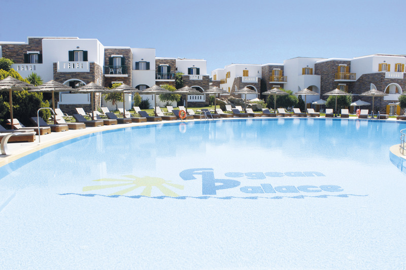 Naxos, Hotel Aegean Land, Strand