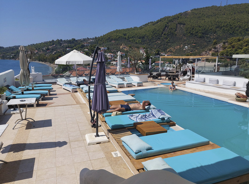 Skiathos, Hotel Aria, Pool