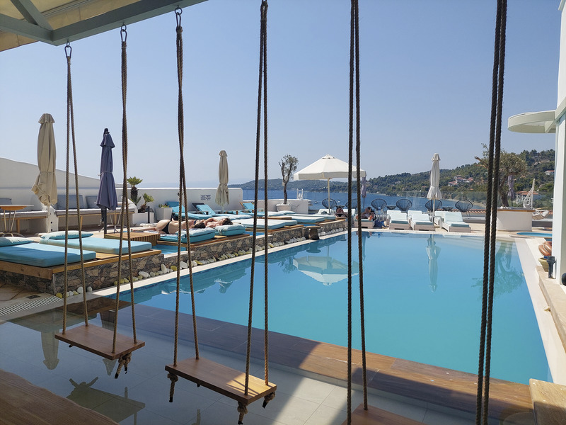 Skiathos, Hotel Aria, Pool