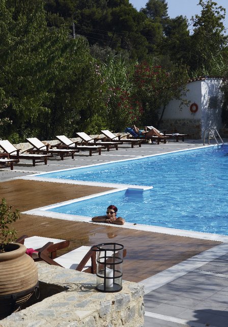 Skiathos, Hotel Astoria, Pool