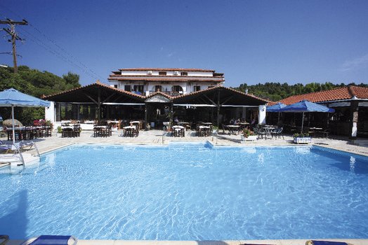 Skiathos, Hotel Golden Beach, Pool