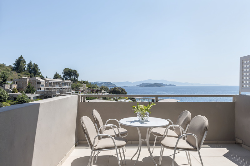 Skiathos, Kassandra Bay Resort & Spa, DZ Superior Meerblick