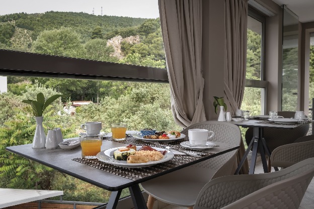 Skiathos, KB Ammos, Frühstücksraum