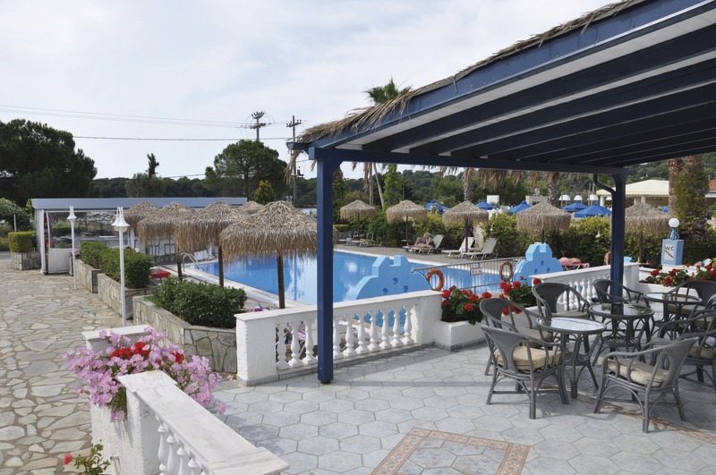 Skiathos, Hotel Muses, Pool