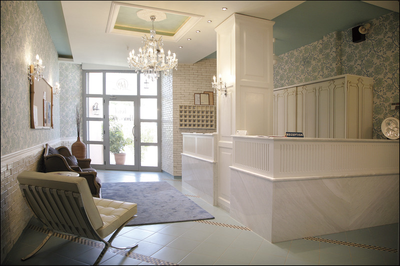 Skiathos, Hotel Panorama, Empfang