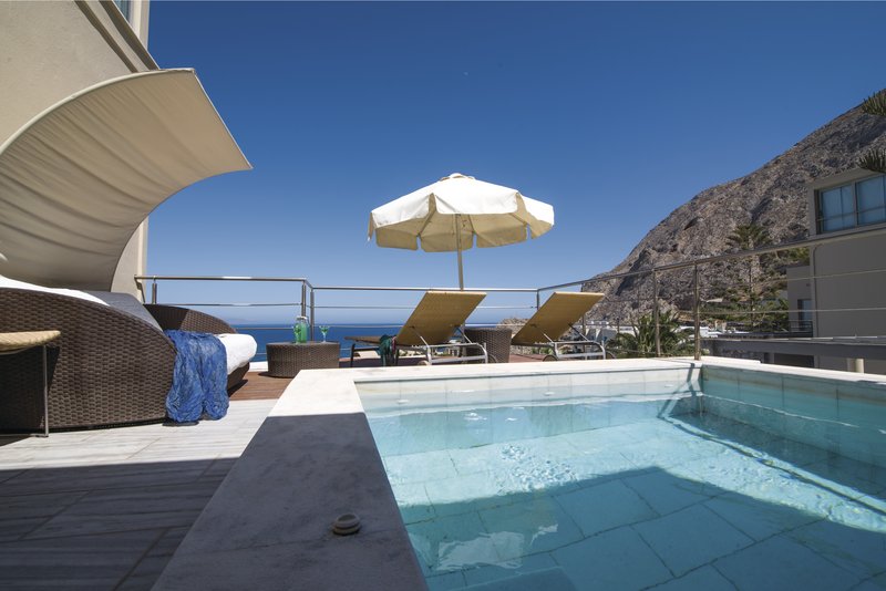 Santorin, Hotel Antinea Suites & Spa, Junior Suite mit Outdoor Pool