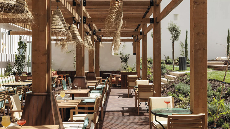 Lissabon, Hotel Locke de Santa Joana, Terrasse