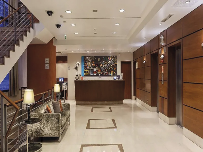 Lissabon, Hotel Marques de Pombal, Lobby