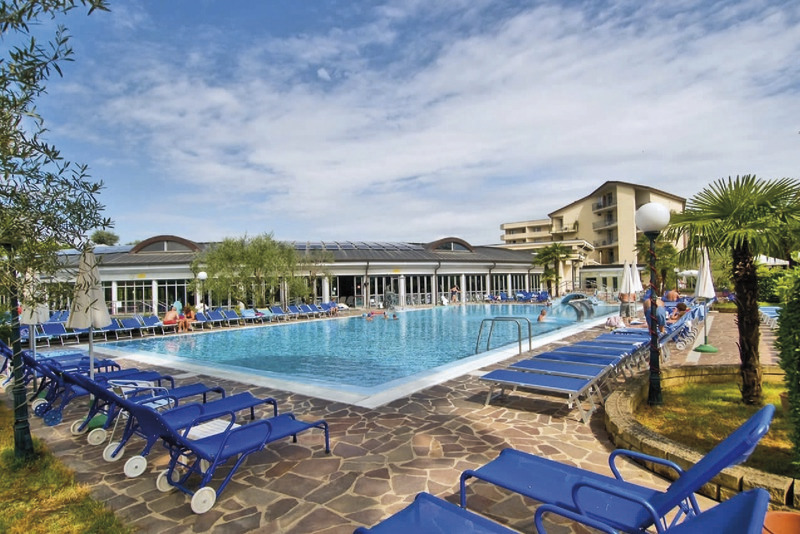 Montegrotto, Hotel Petrarca, Pool