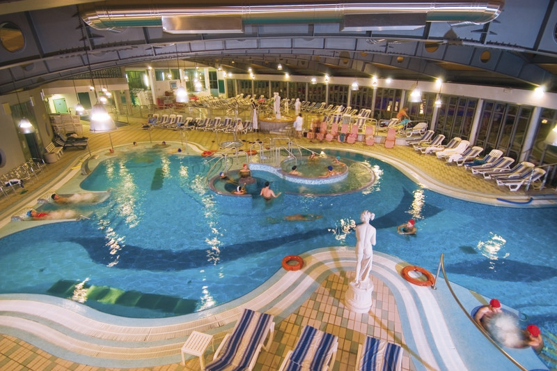 Montegrotto, Hotel Petrarca, Pool