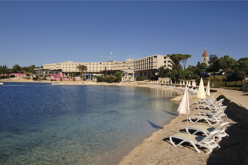 Rovinj, Hotel Istra, Strand