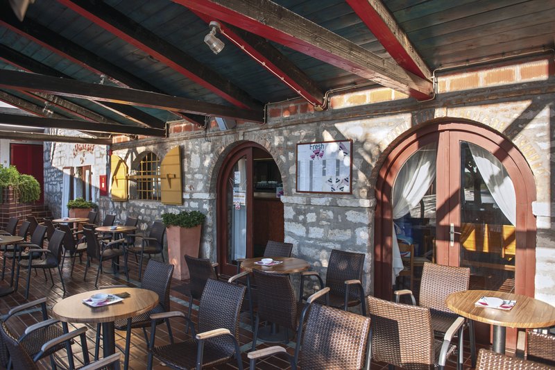 Rovinj, Resort Villas Rubin, Terrasse