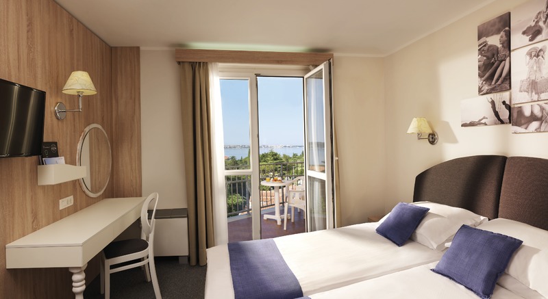 Portoroz, Hotel Mirna, Doppelzimmer mit Meerblick