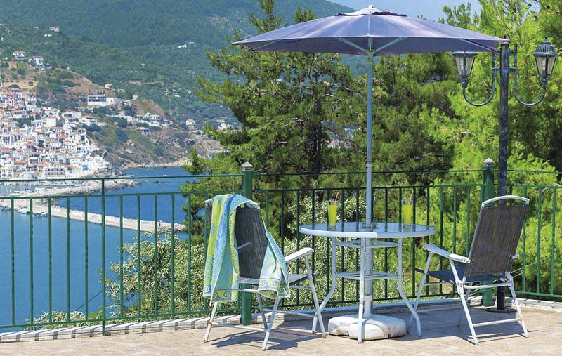 Skopelos, Aegeon Hotel, Pool