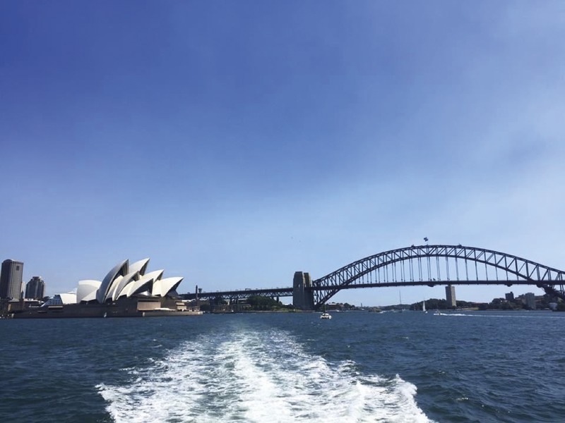 Sydney, Opernhaus und Harbour Bridge